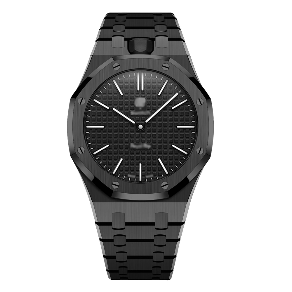 Black stainless Royal Pop compatible case and bracelet sample